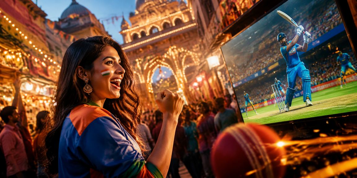 Cricket betting interface during IPL season in India